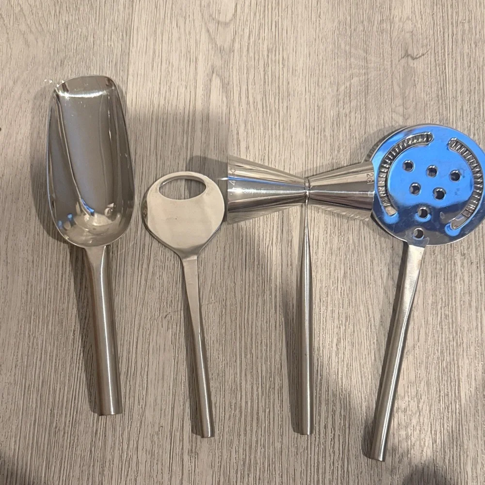Stainless Steel 4 Piece Bar Tool Set
